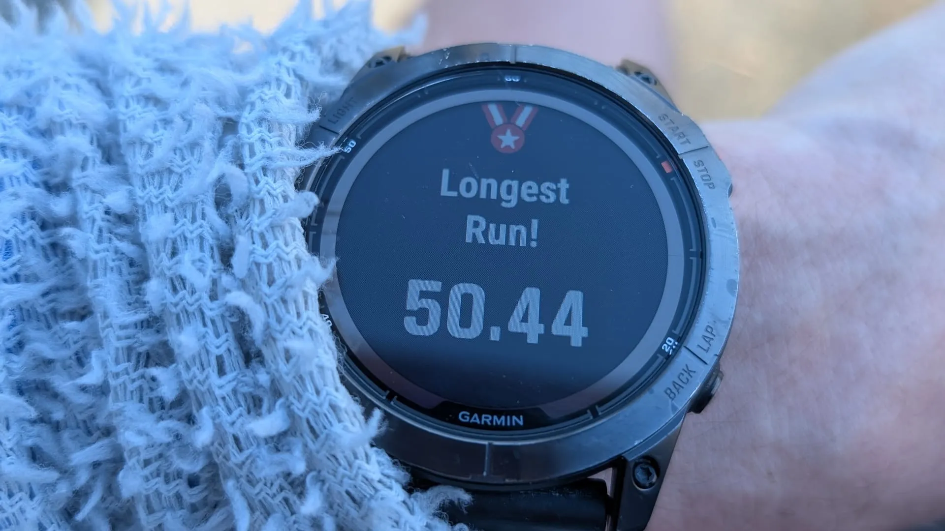 Weekly log 2026-04: First ultra